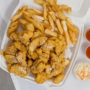 Catfish Nuggets Dinner