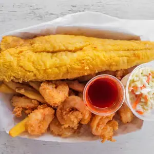 Fish & Shrimp Snack Basket